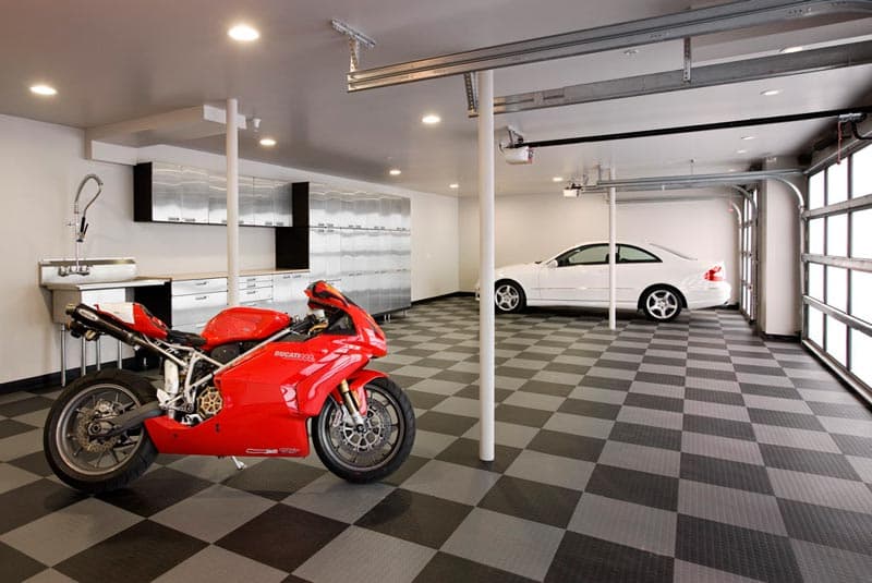 GarageDeck® Coin-Top Garage Floor Tiles - thumbnail 3