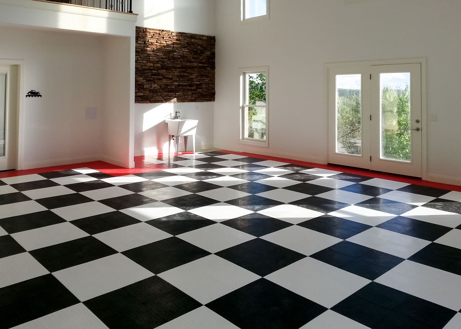 GarageDeck® Coin-Top Garage Floor Tiles - thumbnail 6