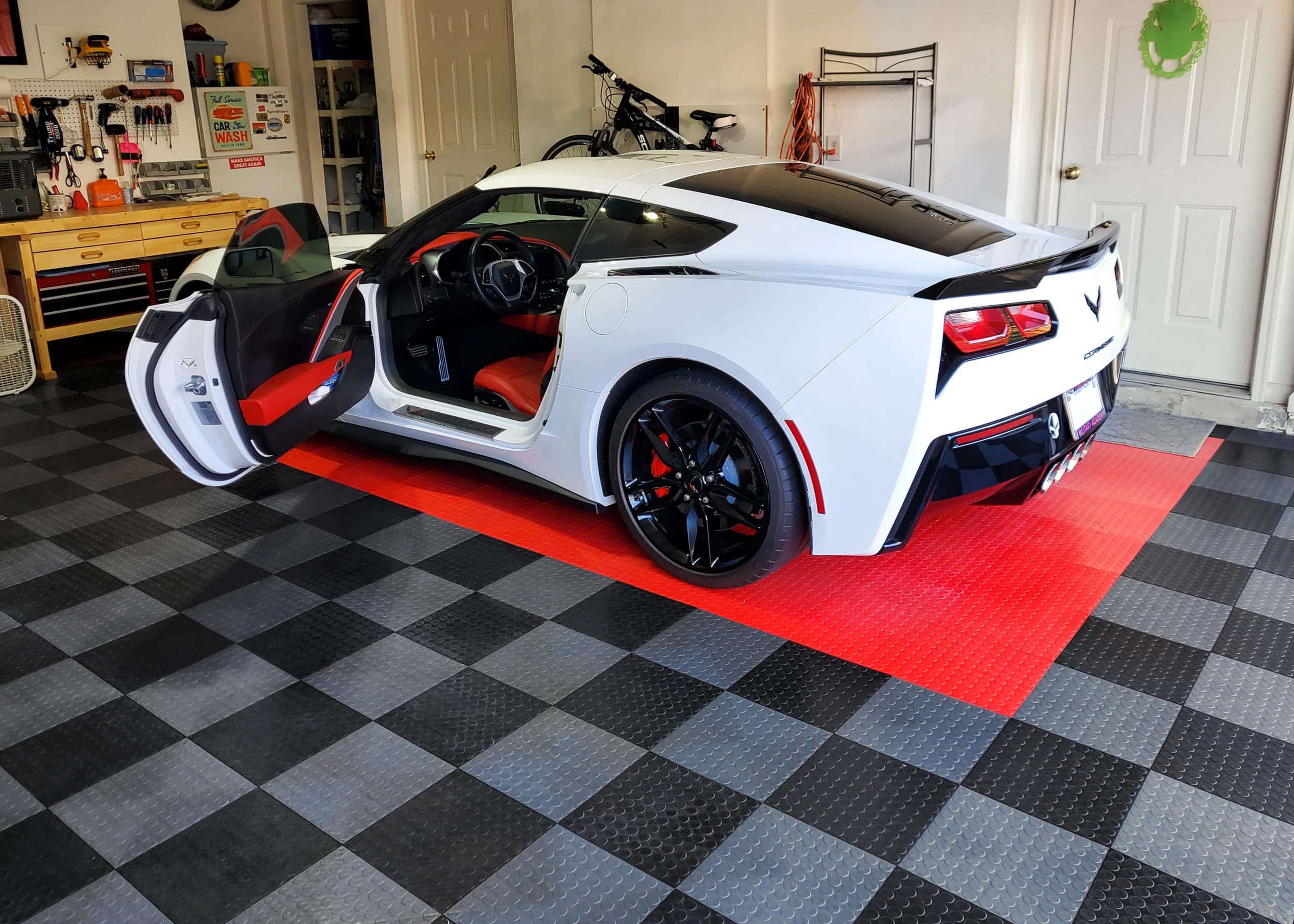 GarageDeck® Coin-Top Garage Floor Tiles - thumbnail 2