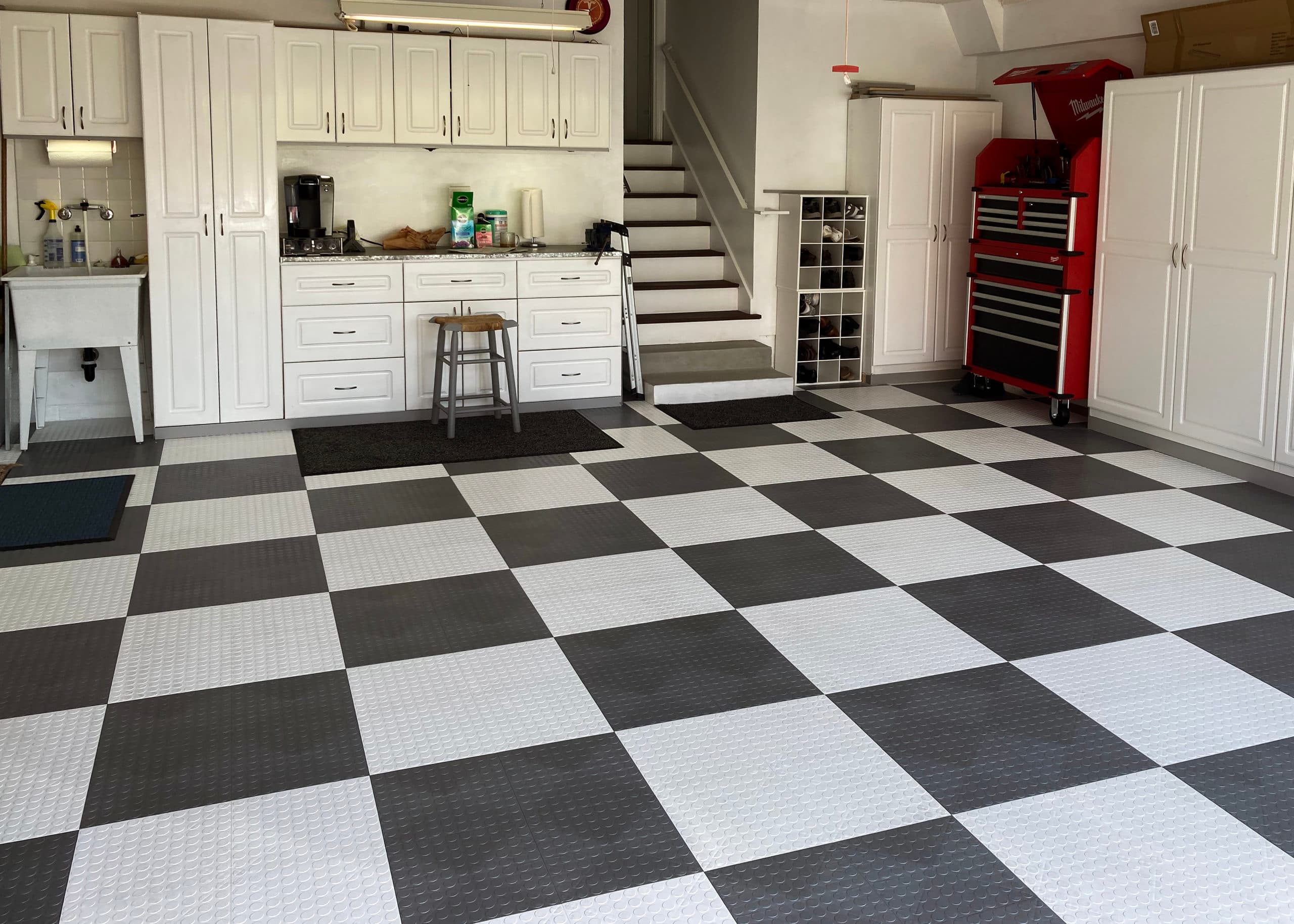 GarageDeck® Coin-Top Garage Floor Tiles - thumbnail 8