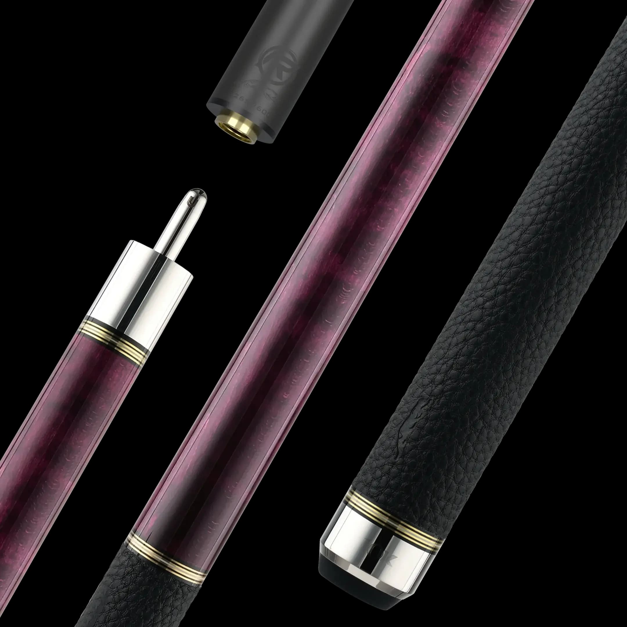 Predator 10K Purple Pool Cue Leather Wrap