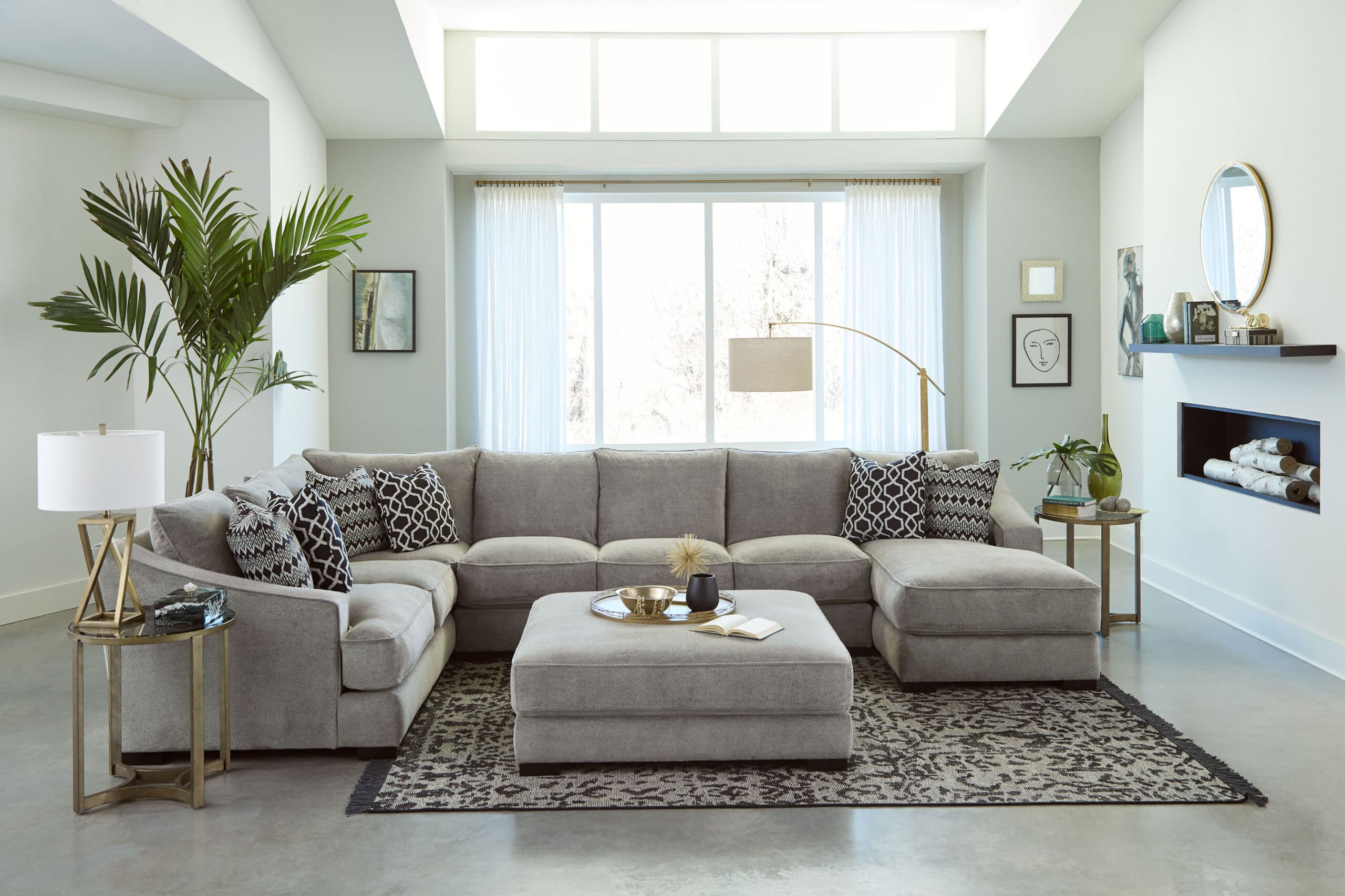 338 XL Square Cocktail Ottoman - thumbnail 2