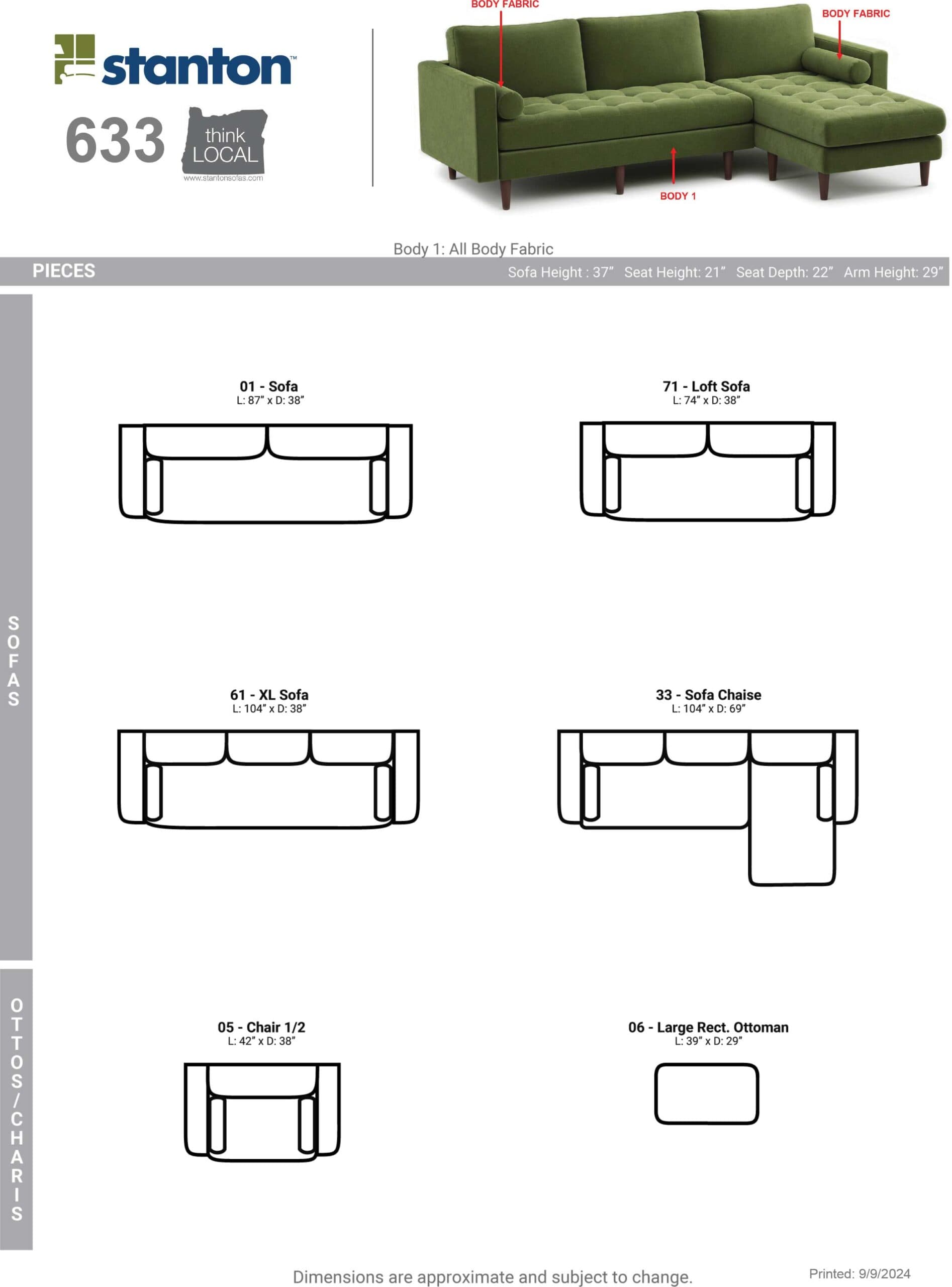 Ranier Sofa Chaise - thumbnail 2