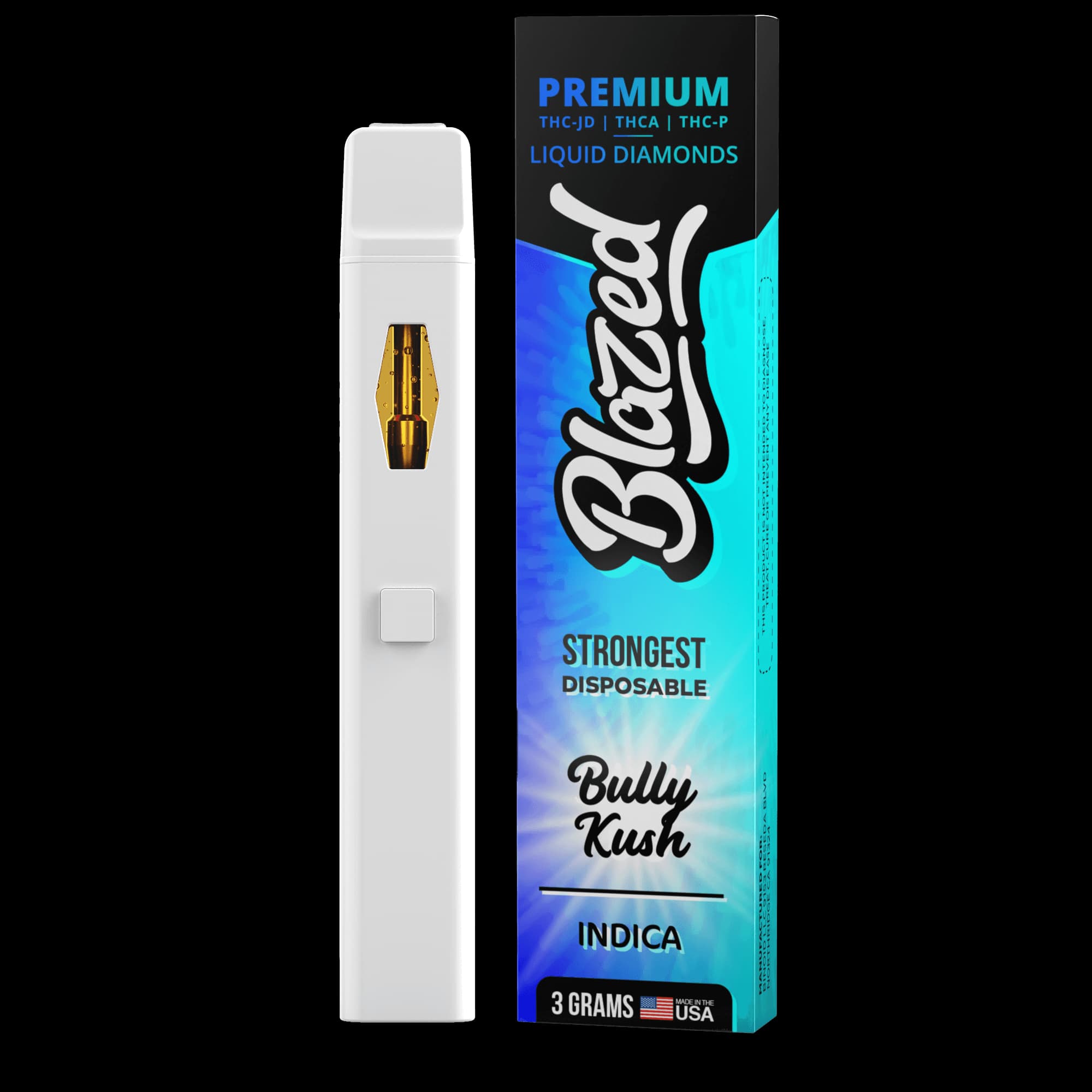 THCA + Delta 9P 3 Gram Disposable – Blazed