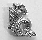 Dragon Swirl Brass 14mm