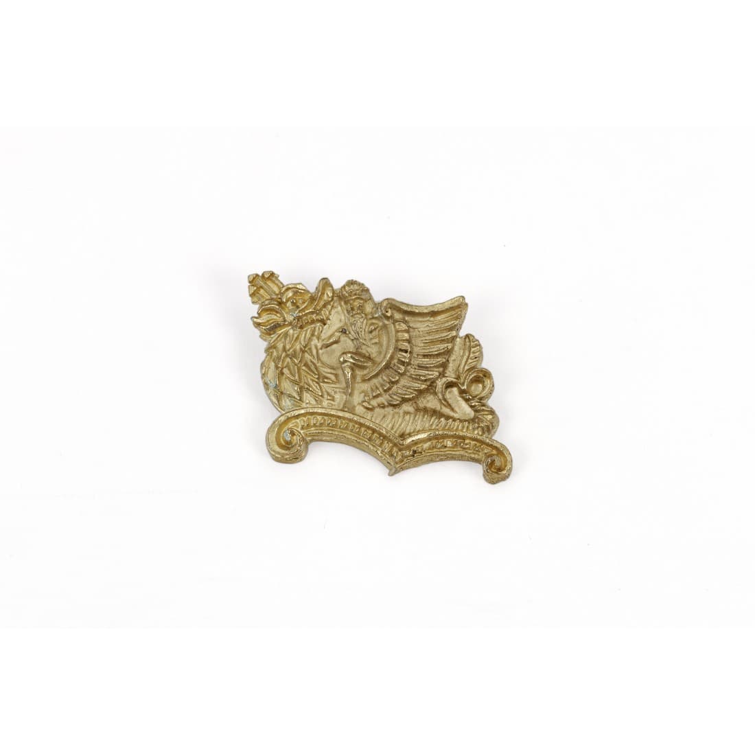 Griffin Facing Left Brass 40mm