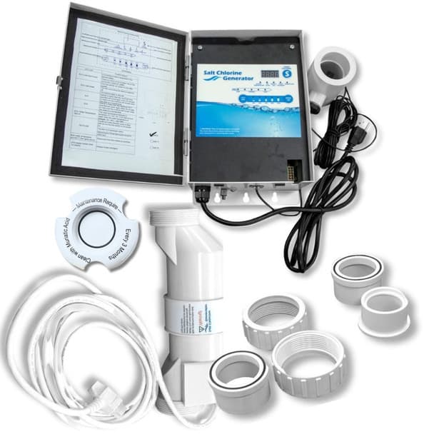 SALT CHLORINATION SYSTEM 25K COMPLETE - thumbnail 2