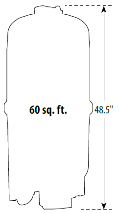 FILTER 60 SQFT DE W-6 WAY VALVE - thumbnail 3