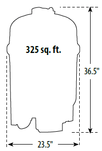 FILTER AQUA CLEAR 325SF CART - thumbnail 2