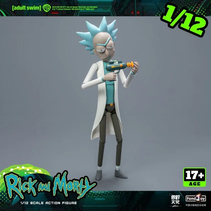 FondJoy DC1021 1/12 Rick and Morty Rick Figure
