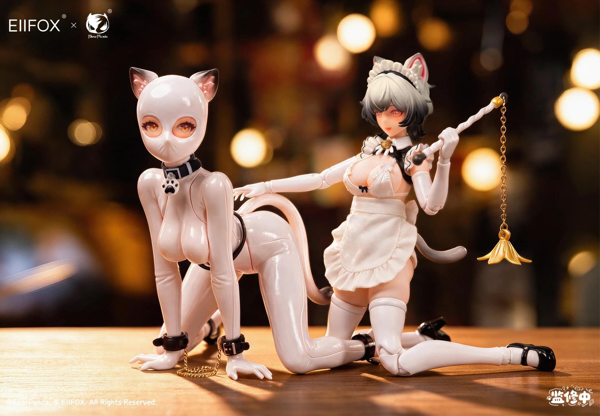 EIIFOX×BearPanda 1/12 Cat Maid – Pudding Bonus Edition