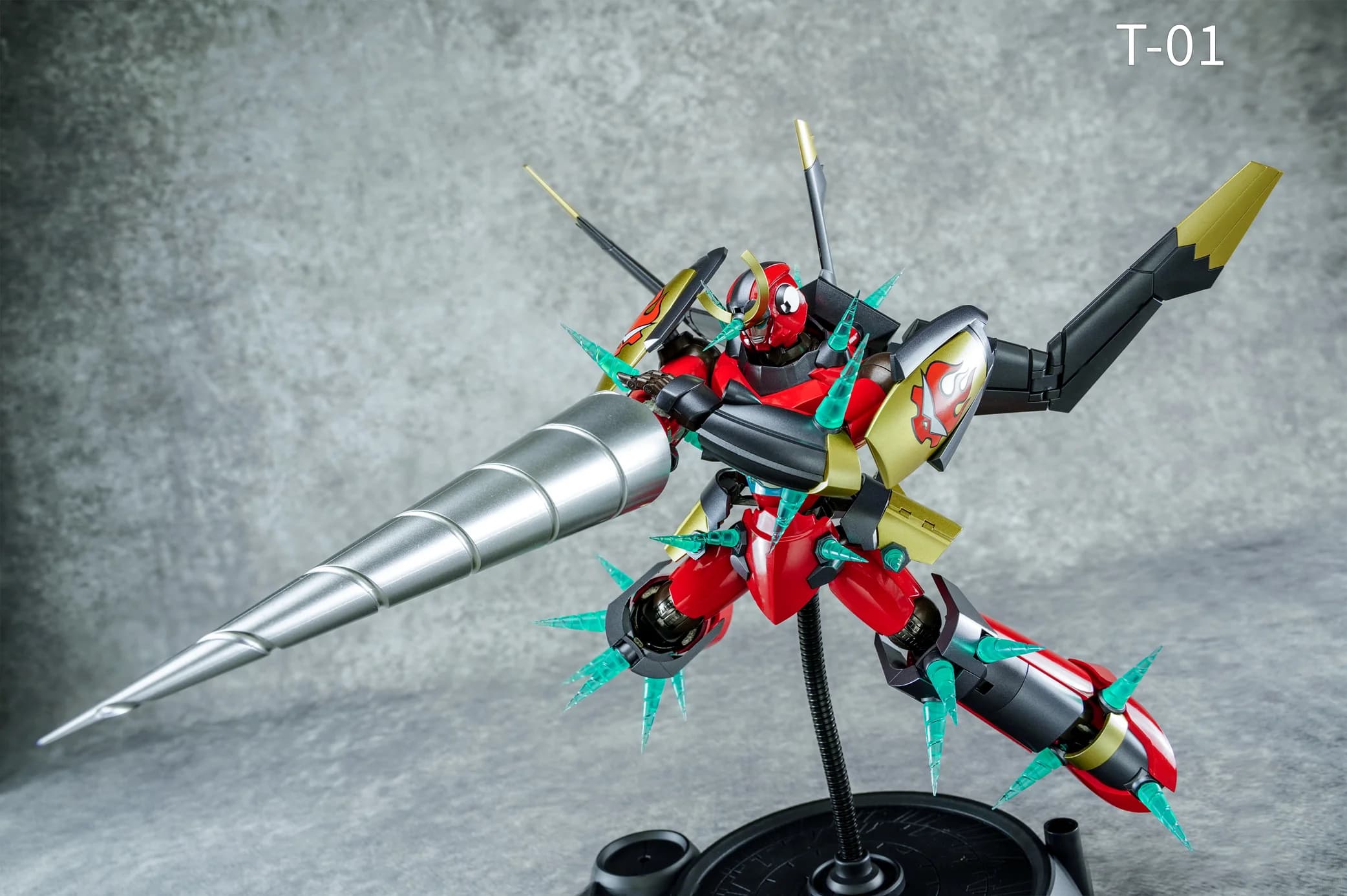 Beasts King Model T-01 Giant Spiral Drill