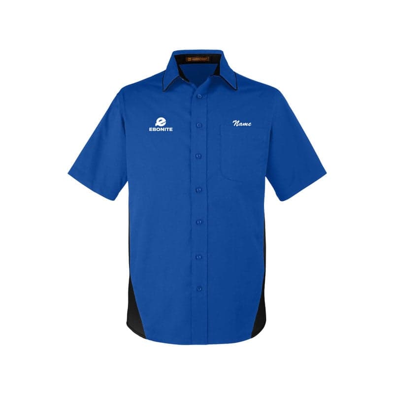 Ebonite Men’s Vintage Button Up Pocket Polo