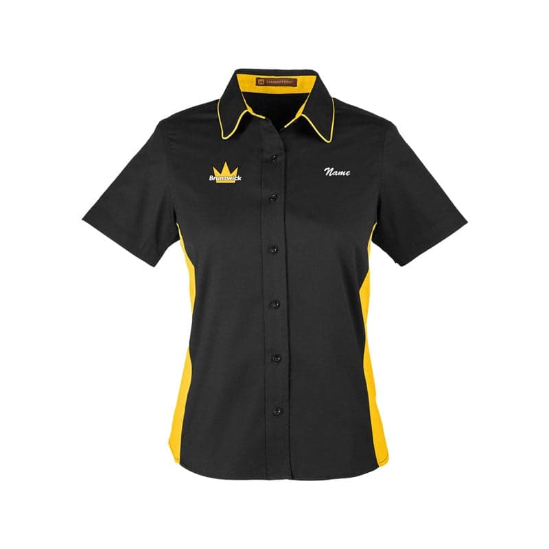 Brunswick Women’s Vintage Button Up Polo - thumbnail 3