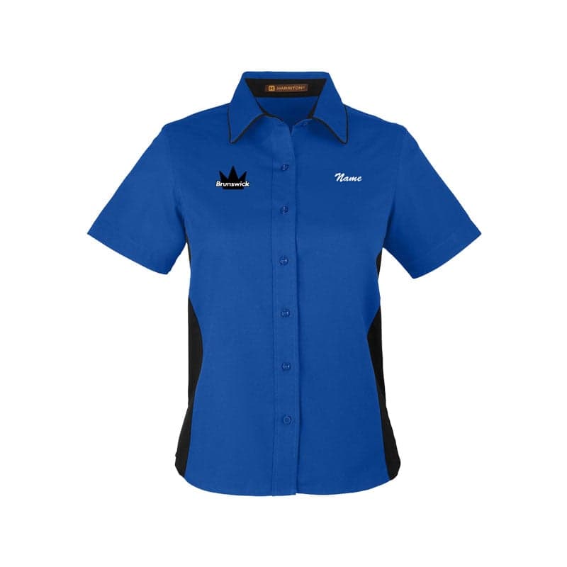 Brunswick Women’s Vintage Button Up Polo - thumbnail 2