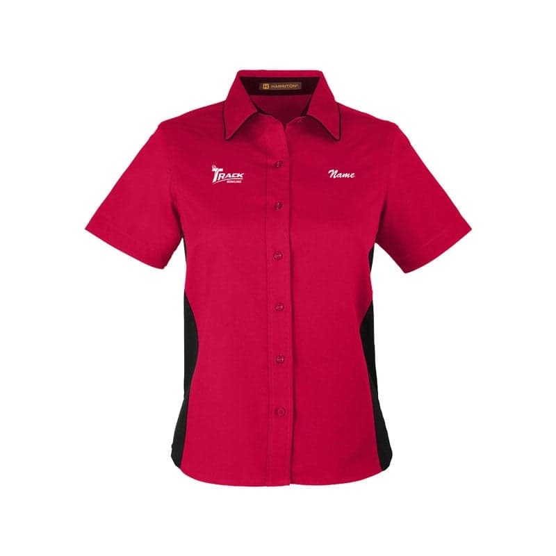 Track Women’s Vintage Button Up Polo - thumbnail 2