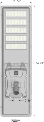 Solar LED Street Light – 200W (BABA / BAA Compliant) - thumbnail 4
