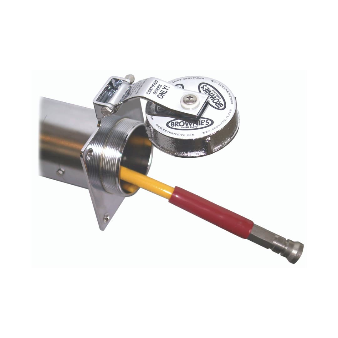 E-Reel with Custom Brownie’s Stainless Steel Hawse Fittings