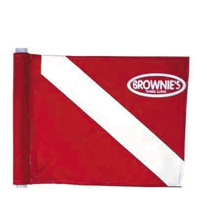 Dive Flag for Brownie’s Air Intake Staff