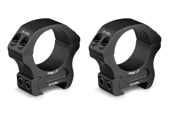 Vortex Rings – Pro Series – 30mm – Medium Height 1.00″