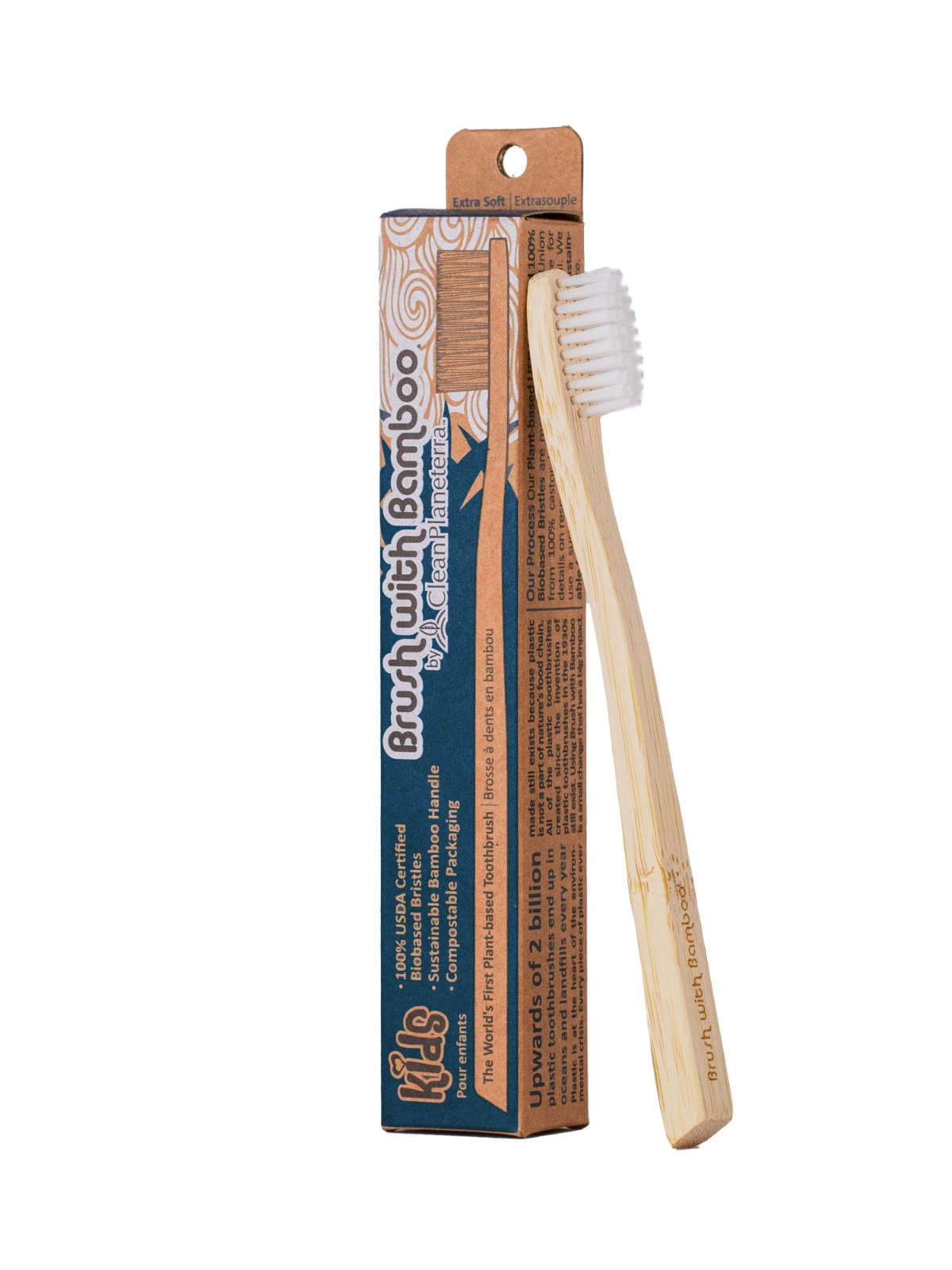 Bamboo Toothbrush – Kids – Extra Soft - thumbnail 2