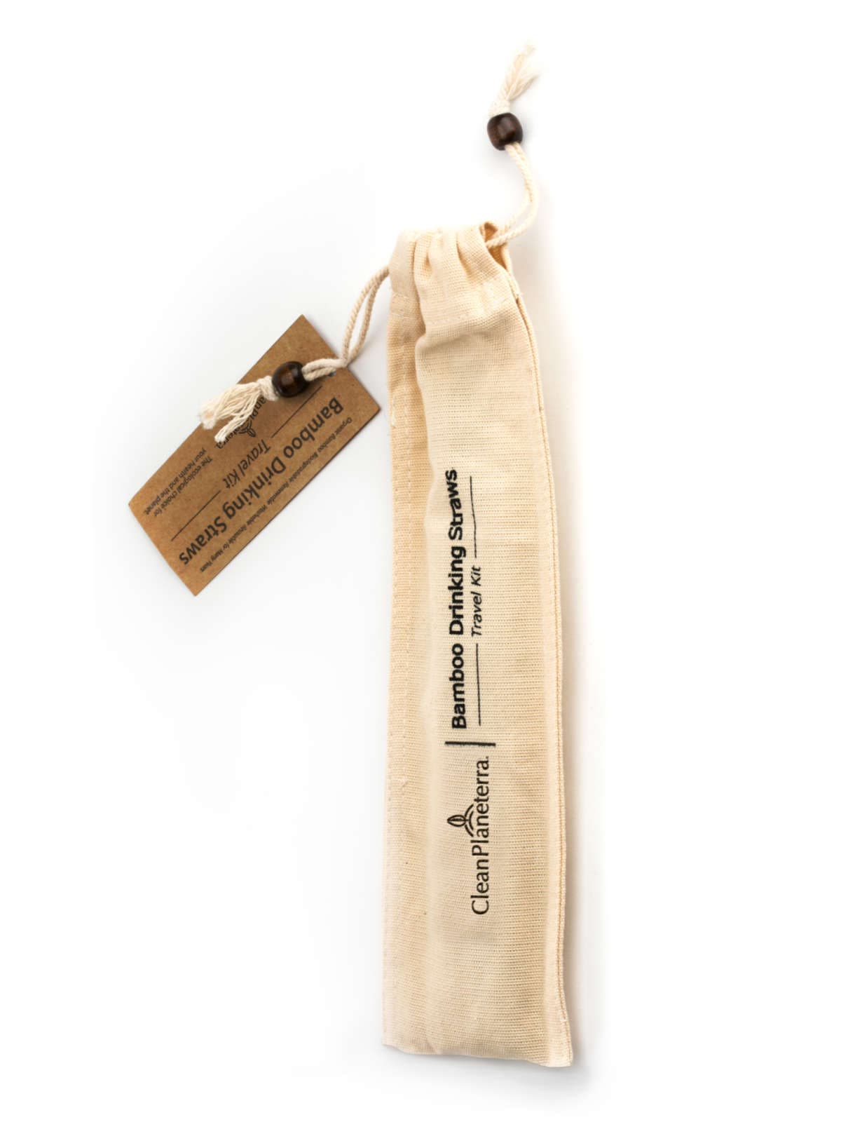 Bamboo Drinking Straws Travel Kit - thumbnail 2