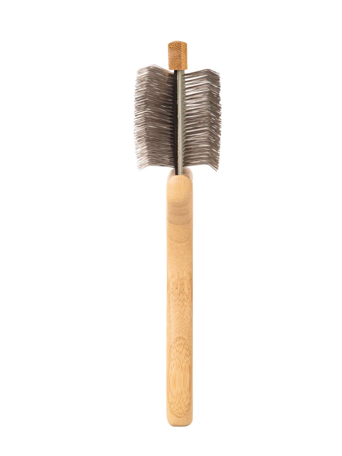 Bamboo Flexible Slicker Pet Brush - thumbnail 2