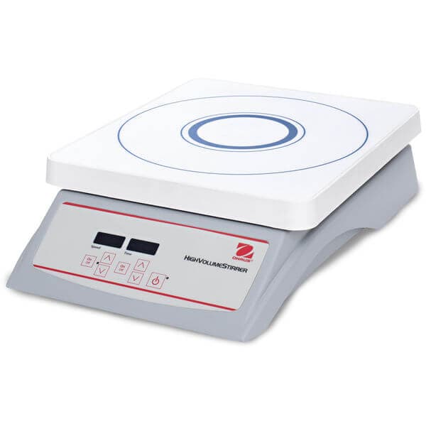 Ohaus STHVDG Large Volume Digital Stirrer | Plate size 12.5 in x 11 in (318 mm x 279 mm) | With Timer