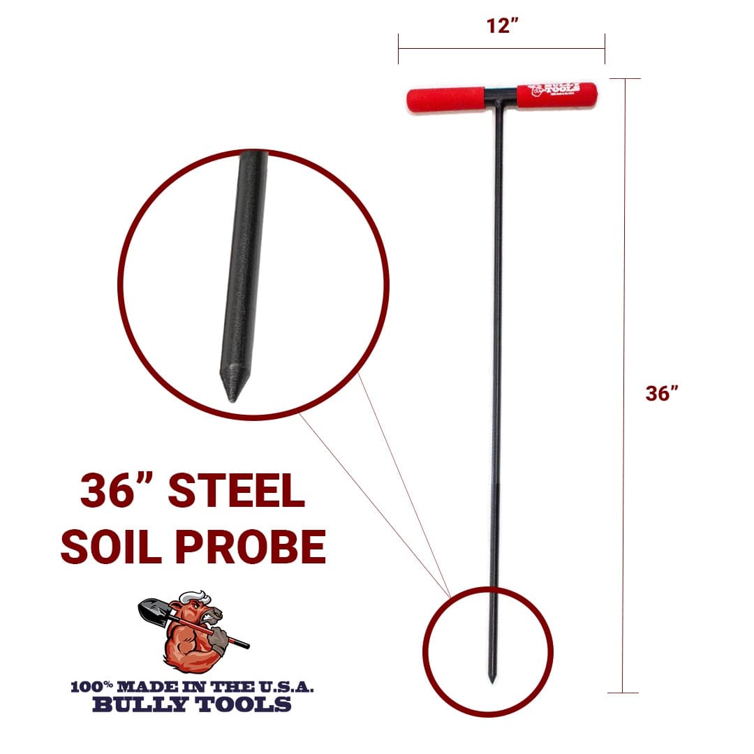 Steel Soil Probe with T-Style Handle - thumbnail 6