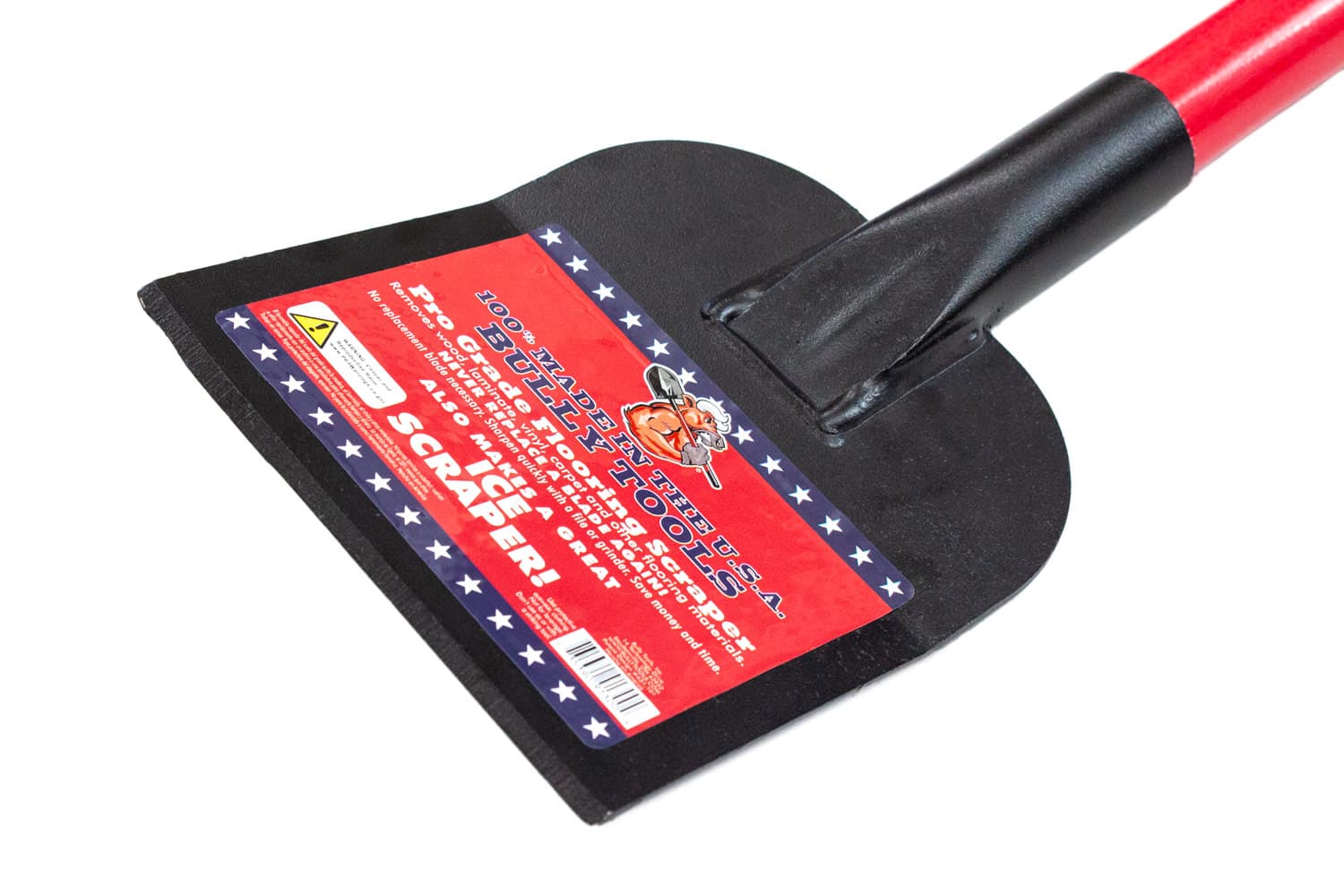 Floor Bully Flooring Scraper with Long Fiberglass Handle - thumbnail 3