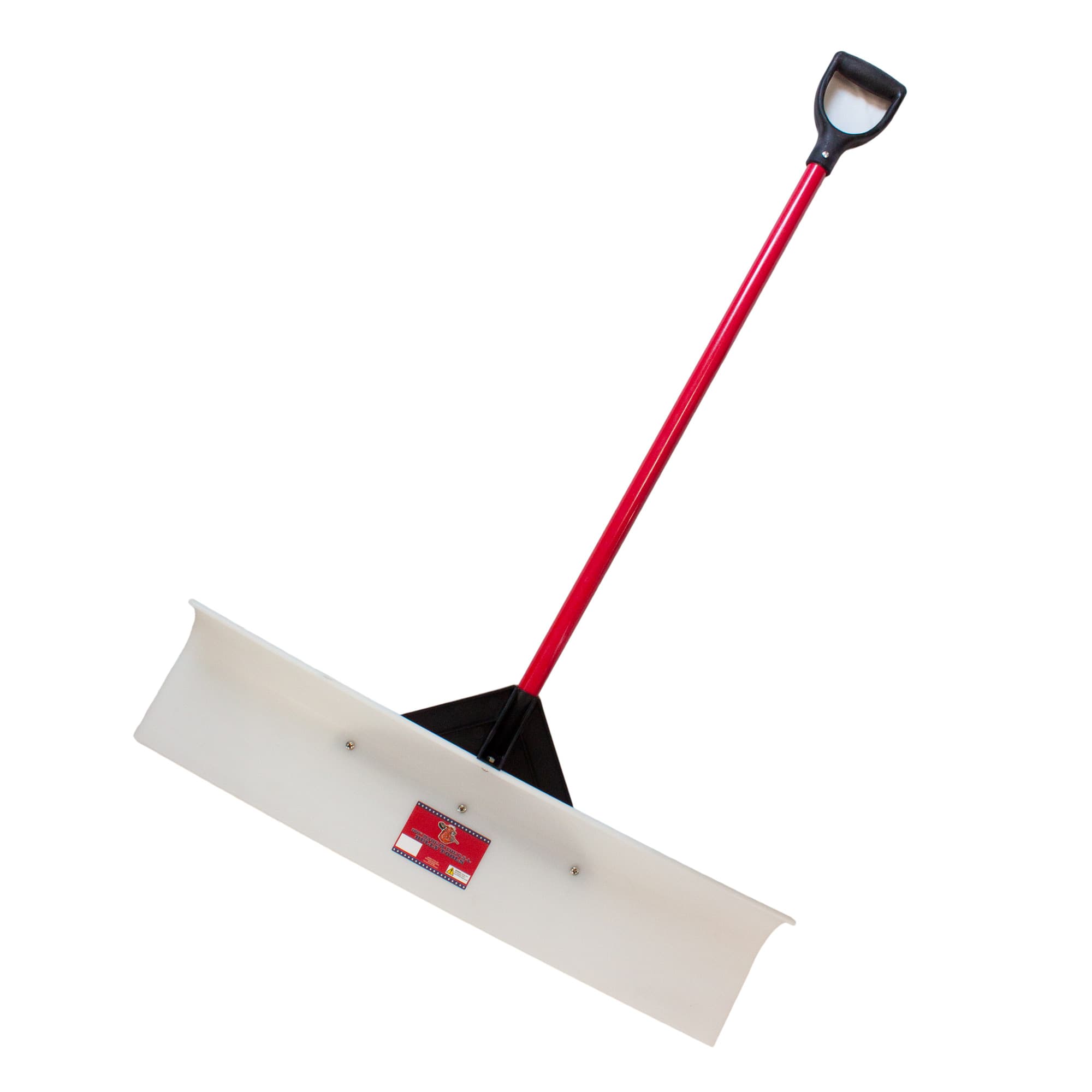 Ultra 24-48″ High Molecular Weight Snow Pusher with Fiberglass D-Grip Handle