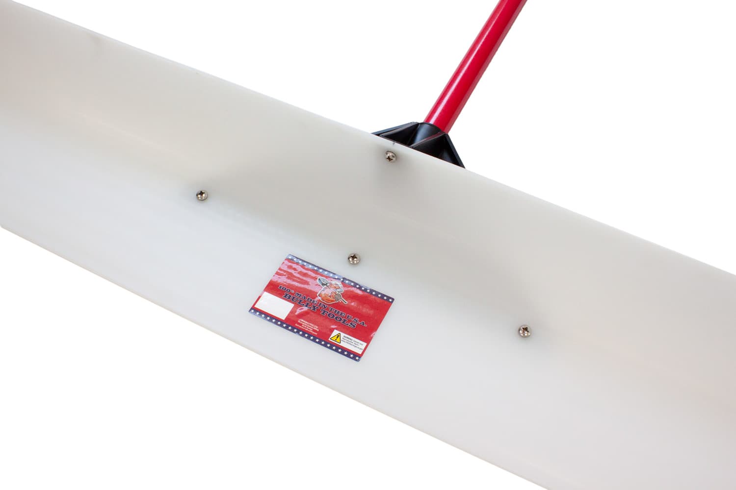 Ultra 24-48″ High Molecular Weight Snow Pusher with Fiberglass D-Grip Handle - thumbnail 2