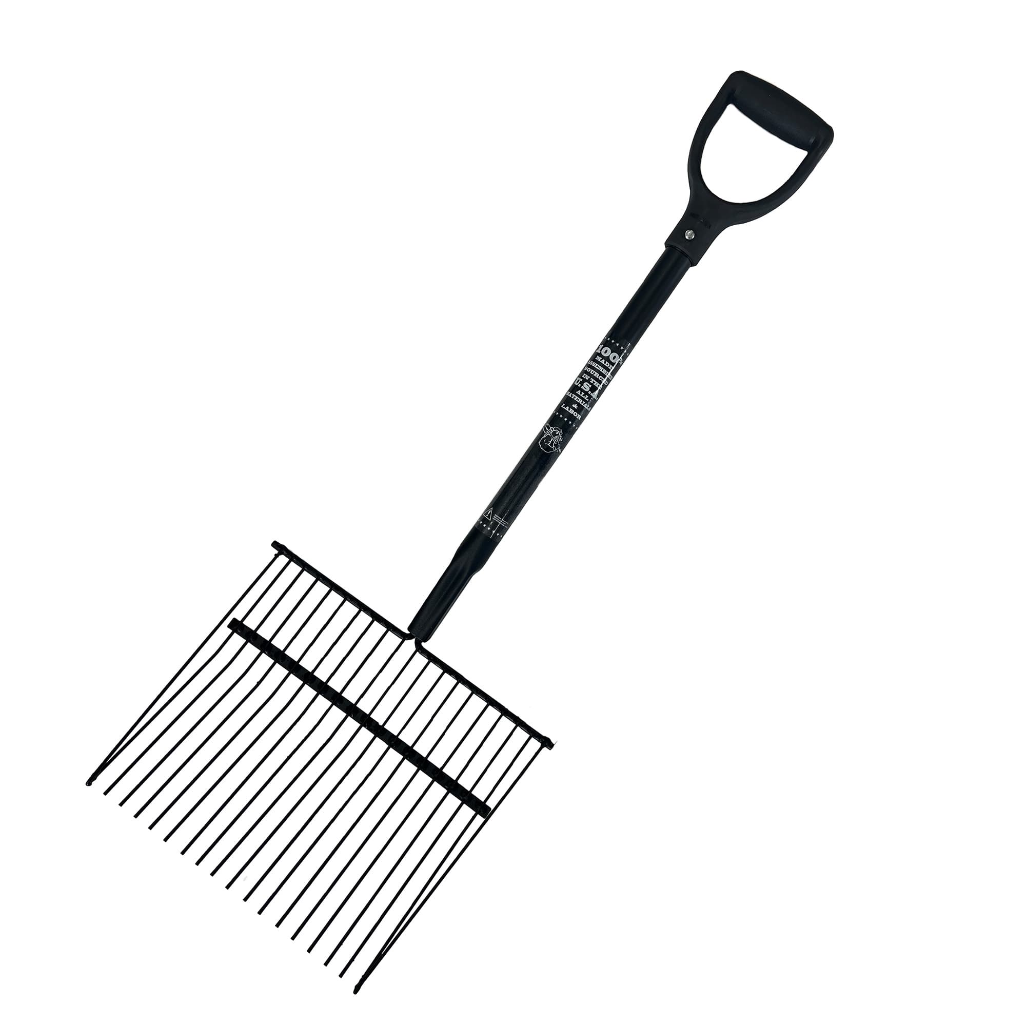 Heavy Duty Stall Fork for Farming, Gardening, Bedding, Manure