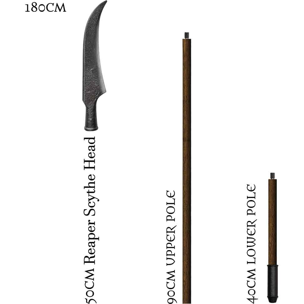 Wardens Reaper LARP Scythe - thumbnail 2