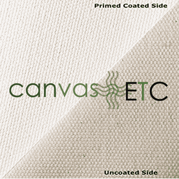 Primed Canvas Roll For Painting | 15 oz | 60″ Width - thumbnail 2