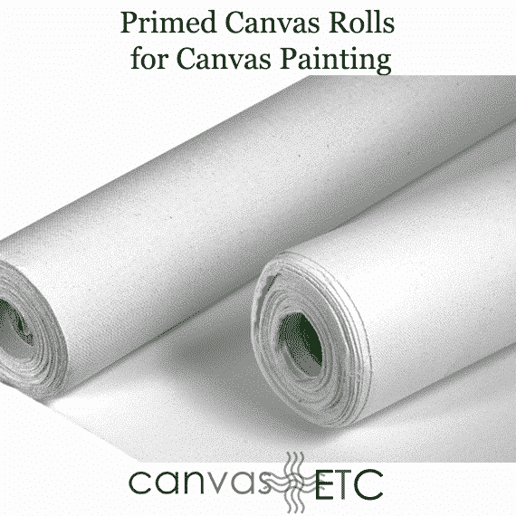 Primed Canvas Roll For Painting | 15 oz | 60″ Width - thumbnail 3