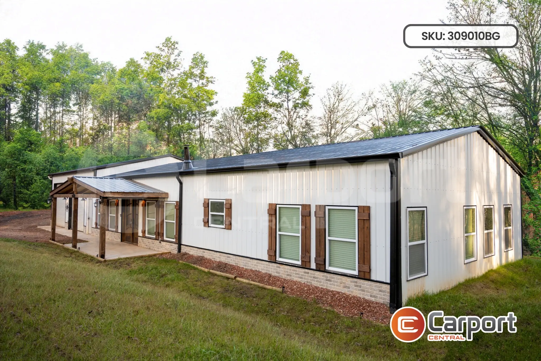 30’x90′ Barndominium Garage Combo - thumbnail 4