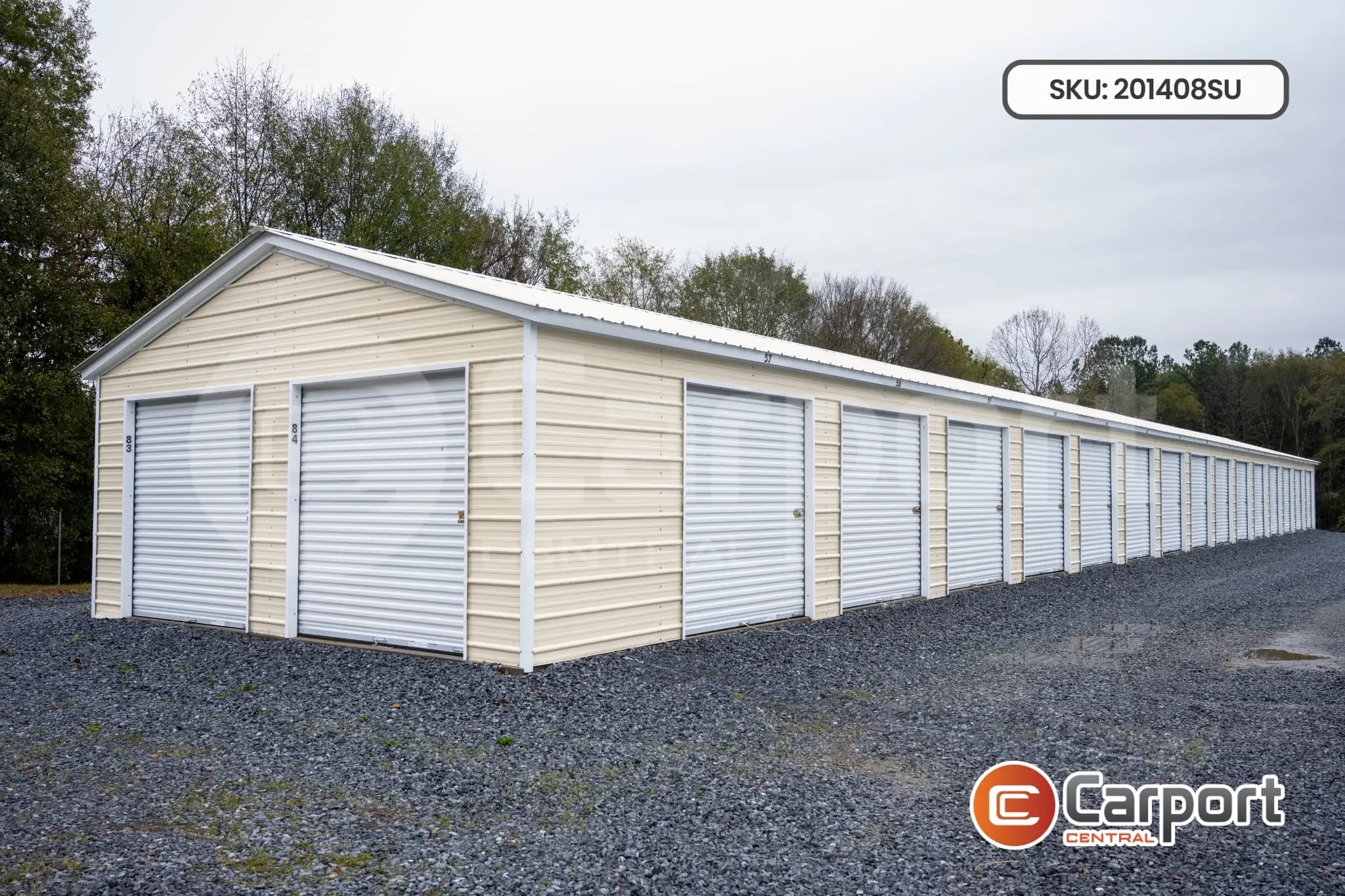 20’ x 140’ x 8’ Storage Units - thumbnail 2