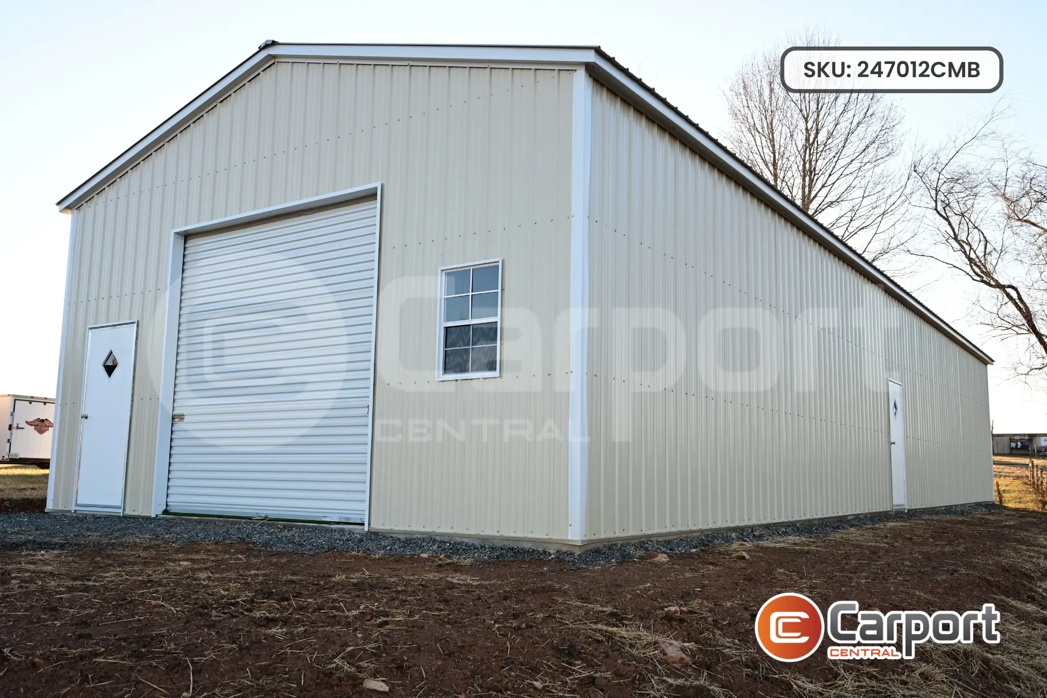 24’ x 70’ x 12’ Commercial Metal Building