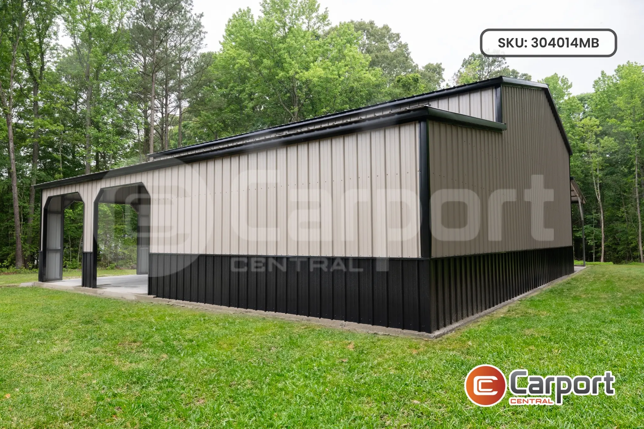 30’ x 40’  x 14’ Metal Barn - thumbnail 4