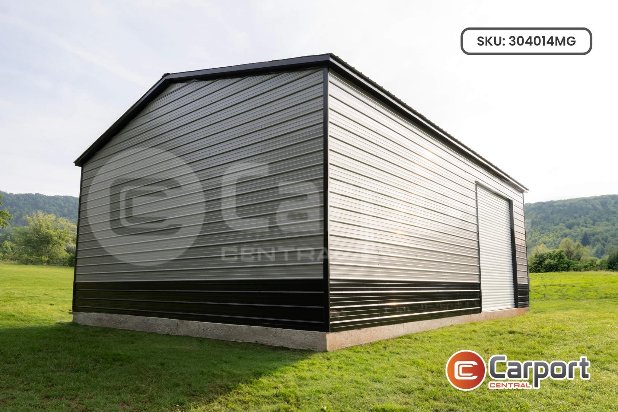 30’ x 40’ x 14’ Metal Garage - thumbnail 5