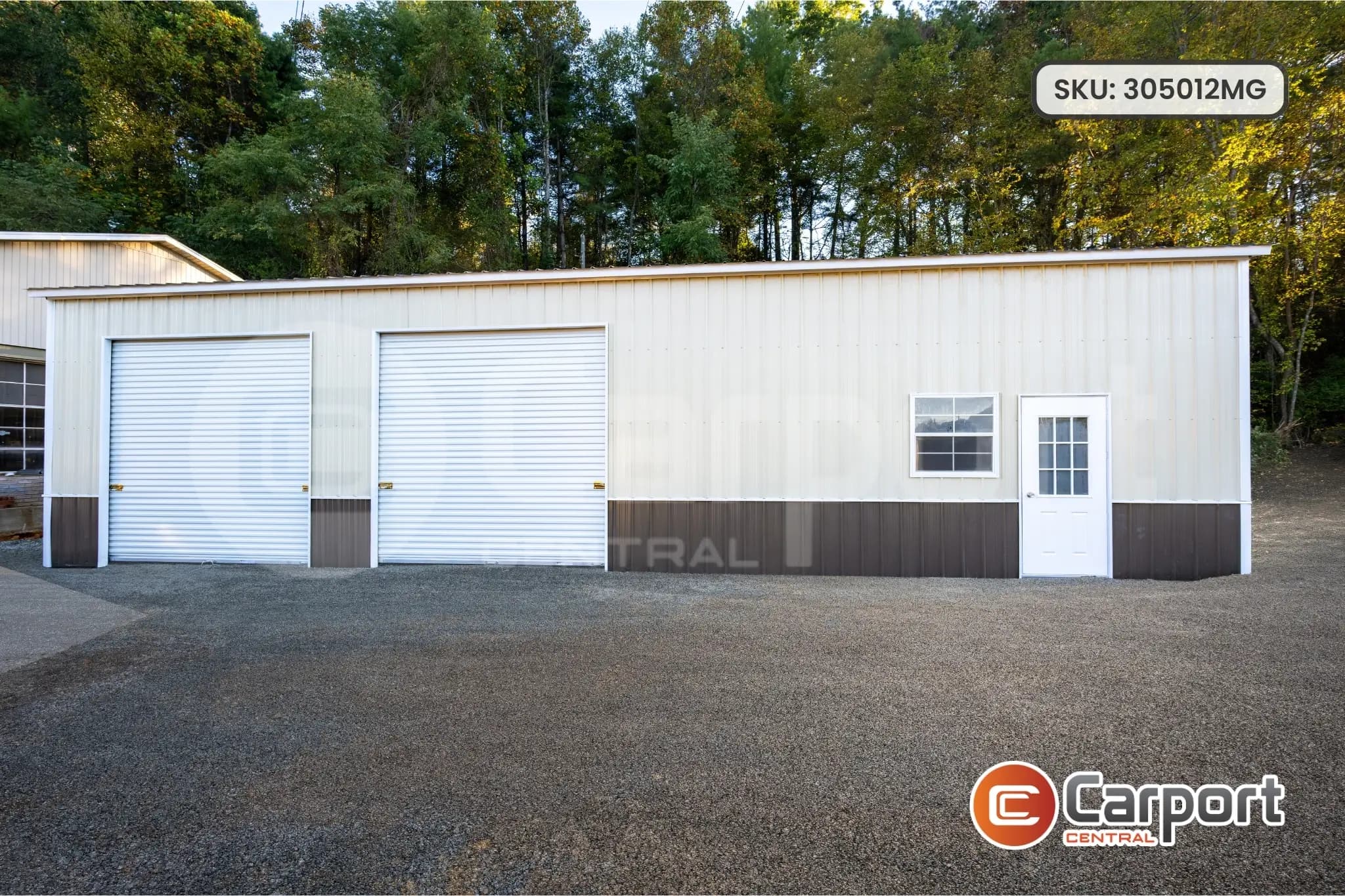 30’ x 50’ x 12’ Metal Garage