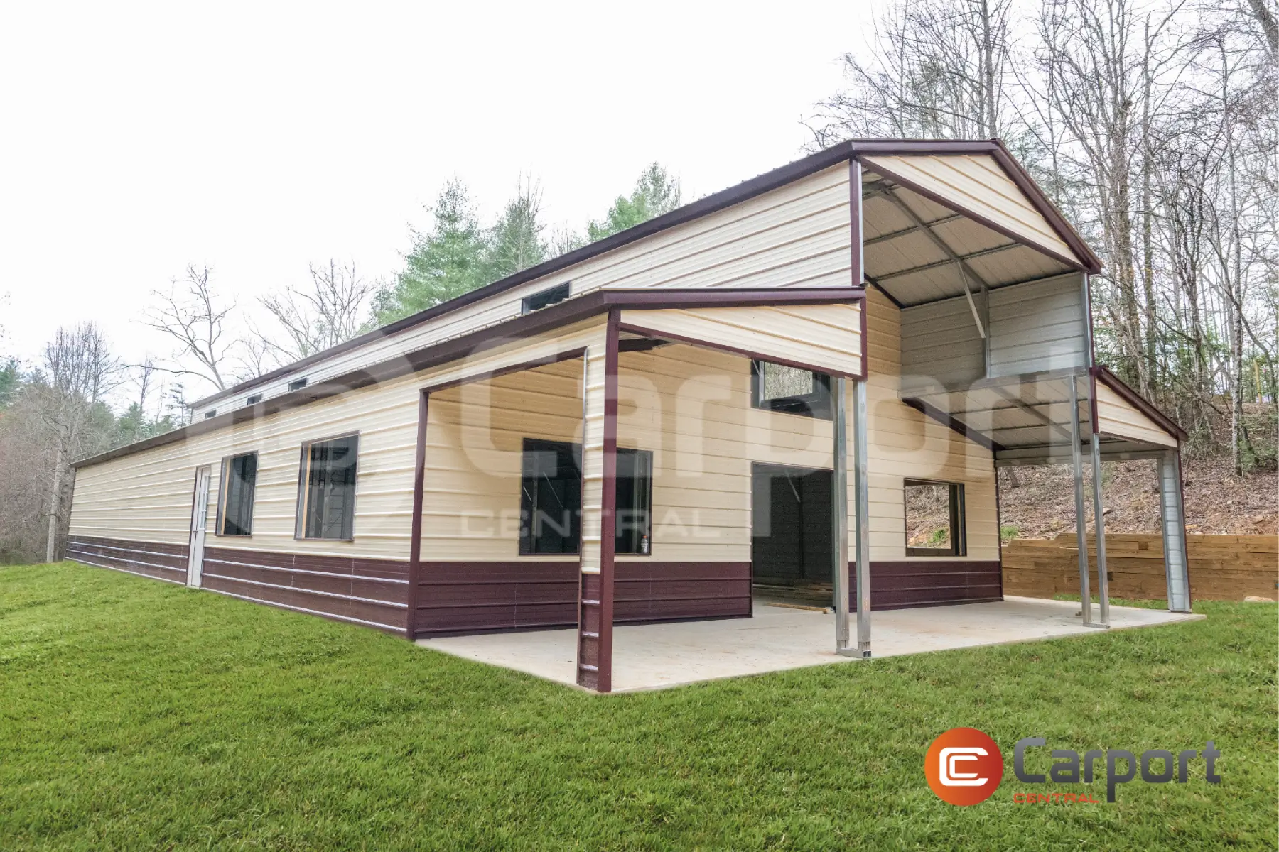 18’ x 85’ x 16’ Drop Down Barn - thumbnail 6