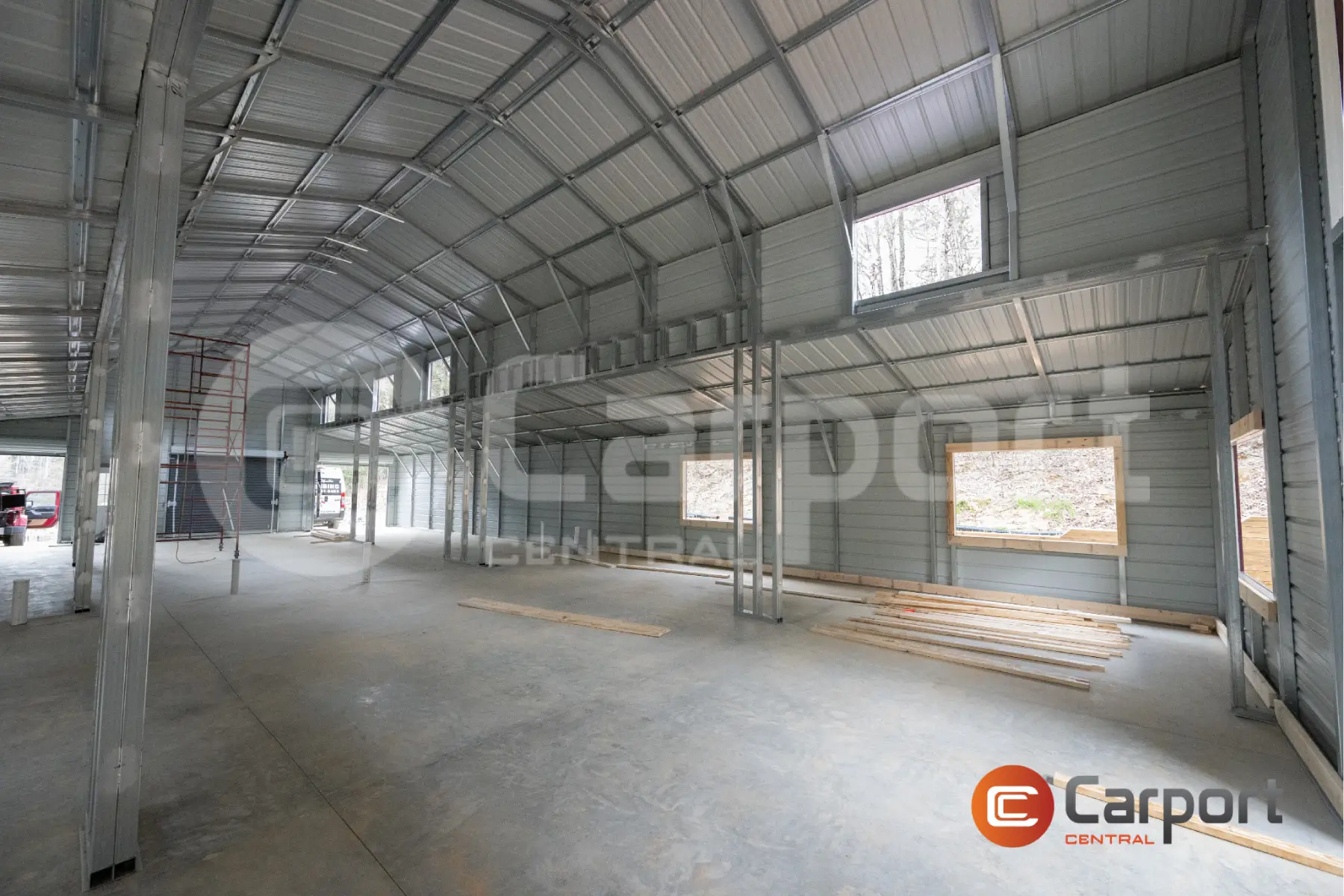 18’ x 85’ x 16’ Drop Down Barn - thumbnail 4