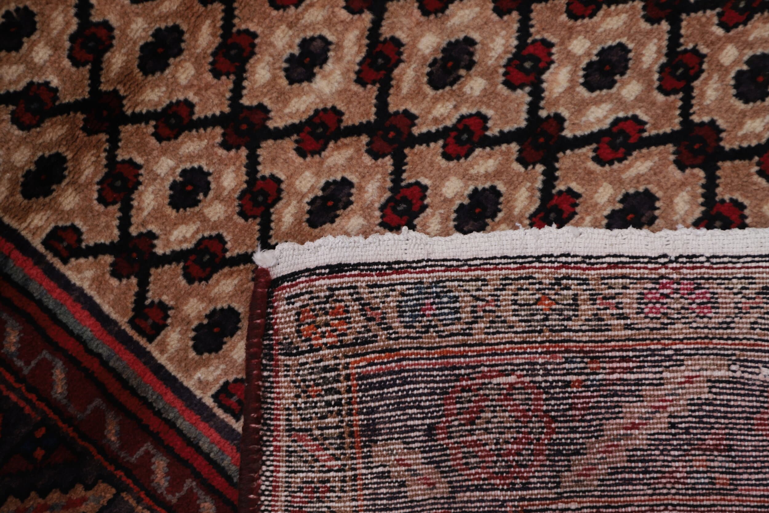 3’5″ x 5’3″ Hamadan Authentic Persian Rug - thumbnail 4