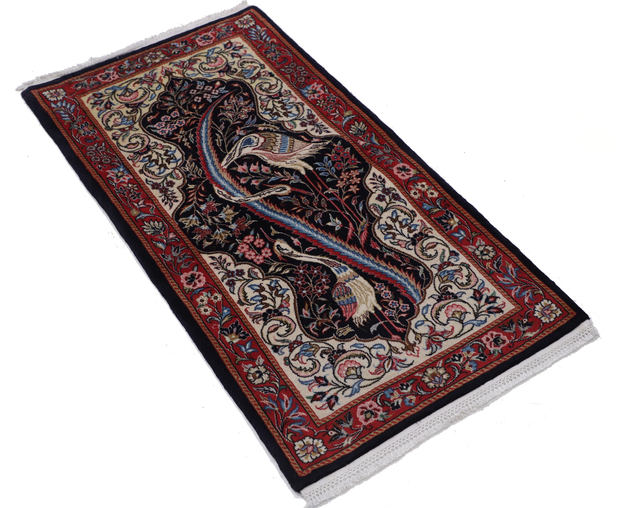 2’3″ x 4’3″ Sarouk   Authentic Persian Rug - thumbnail 3