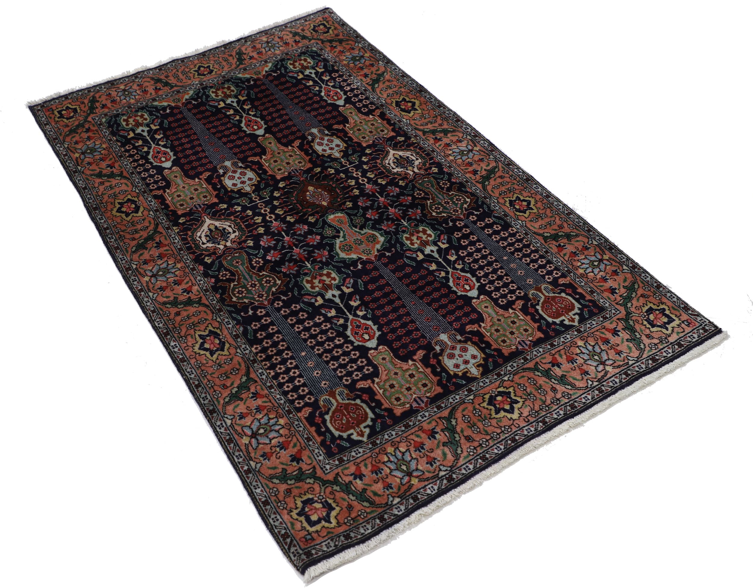 3’3″ x 5’2″ Tabriz Authentic Persian Rug - thumbnail 3
