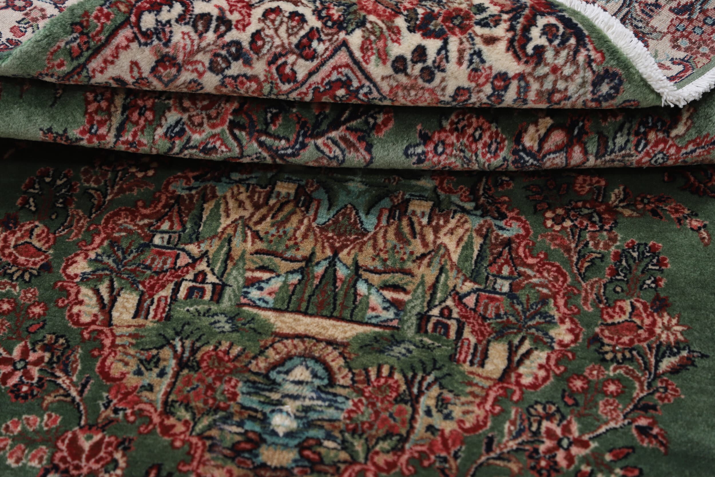 4’5″ x 7’2″ Hamadan Authentic Persian Rug - thumbnail 5