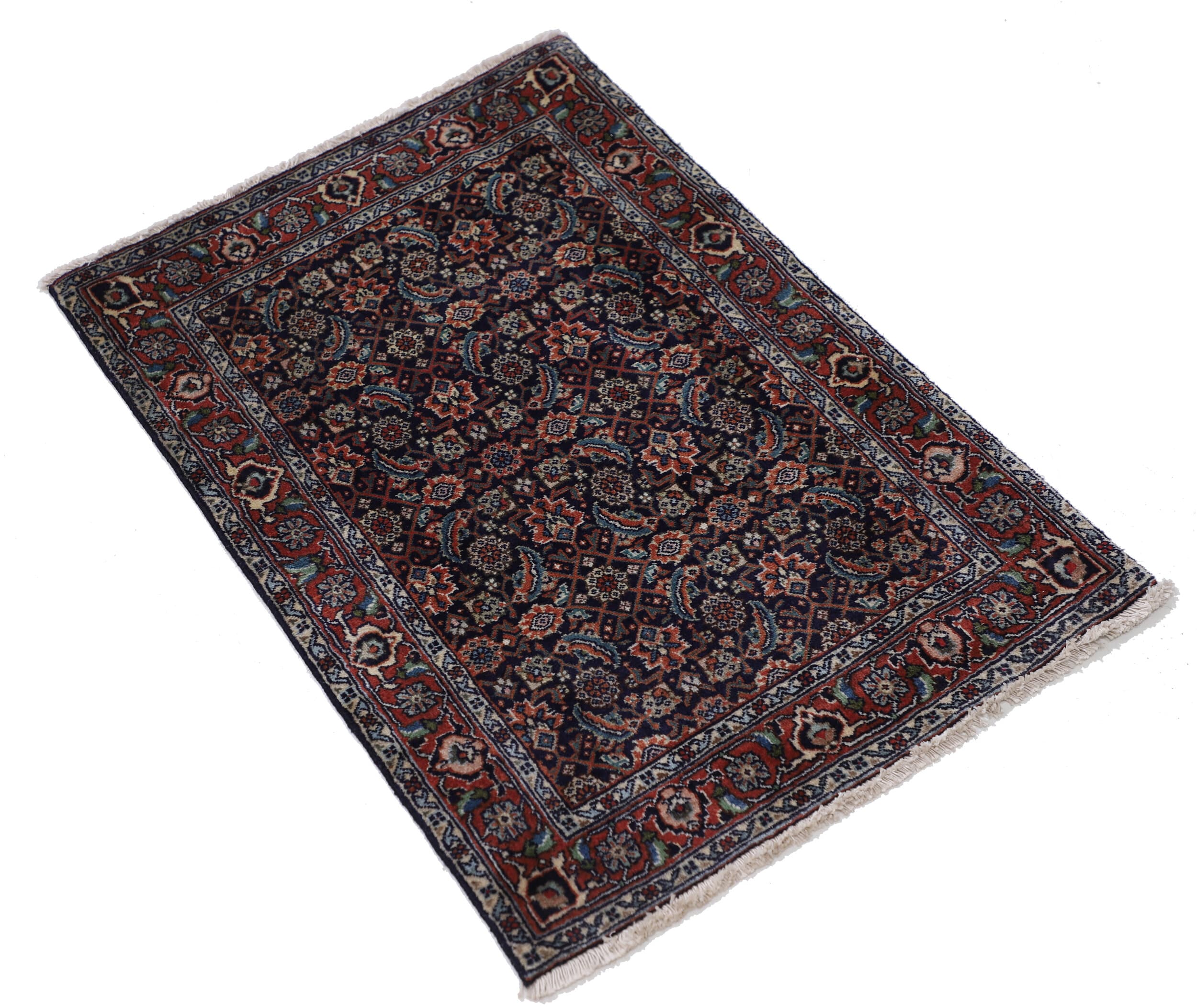 1’10″x 2’8″ Tabriz  Authentic Persian Rug - thumbnail 3