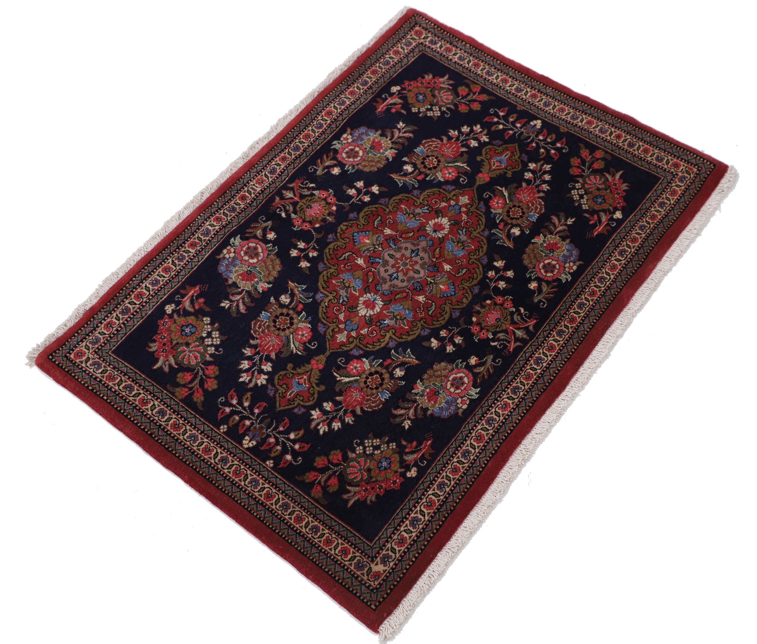 Qum 2’2″x 3’Authentic Persian Rug - thumbnail 2